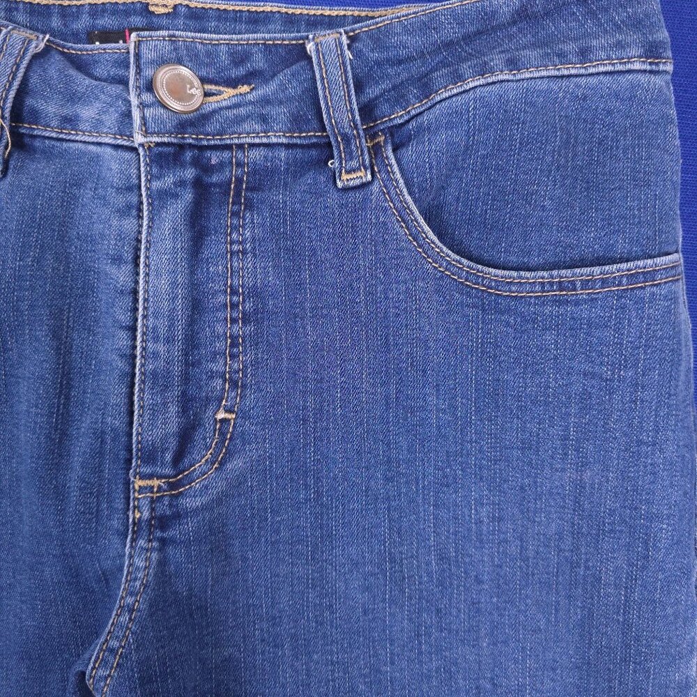 Lee Womens Classic Fit Short Petite Jeans - Picture 2 of 8